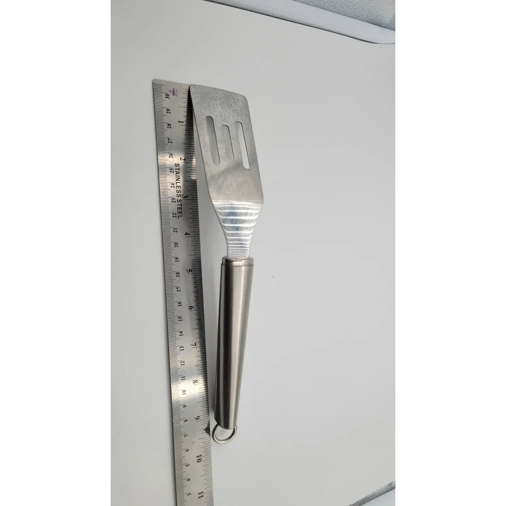 Oneida 18/8‎ Stainless Steel Slotted Turner Spatula with Hanging Loop 9.5 Inch